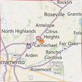 American River College Location Map