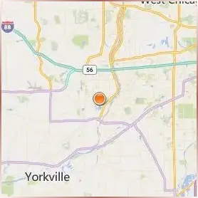 Aurora University Location Map Aurora University Location Map
