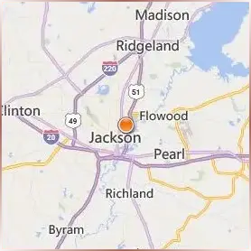 Belhaven University Location Map Belhaven University Location Map