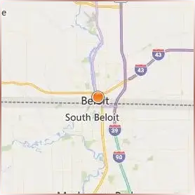 Beloit College Location Map Beloit College Location Map