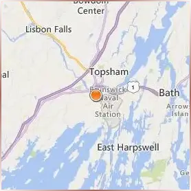 Bowdoin College Location Map Bowdoin College Location Map