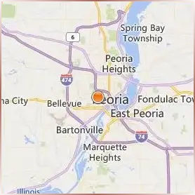 Bradley University Location Map Bradley University Location Map