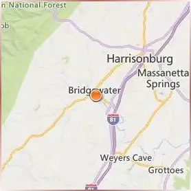 Bridgewater College Location Map Bridgewater College Location Map