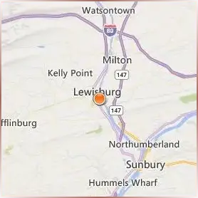 Bucknell University Location Map Bucknell University Location Map