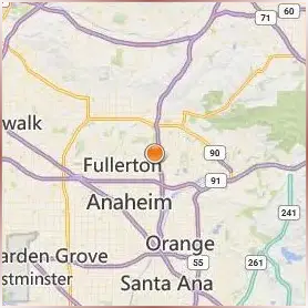 California State University Fullerton Location Map California State University Fullerton Location Map