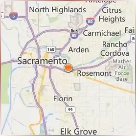 California State University Sacramento Location Map California State University Sacramento Location Map
