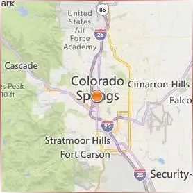 Colorado College Location Map Colorado College Location Map