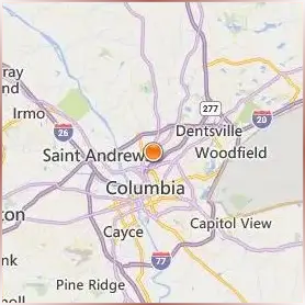 Columbia College South Carolina Location Map
