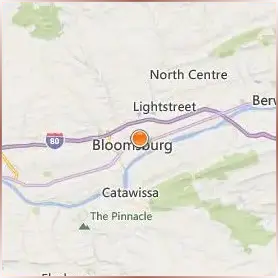 Commonwealth University of Pennsylvania Location Map Commonwealth University of Pennsylvania Location Map