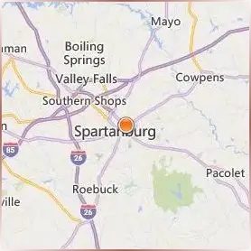Converse College Location Map Converse College Location Map