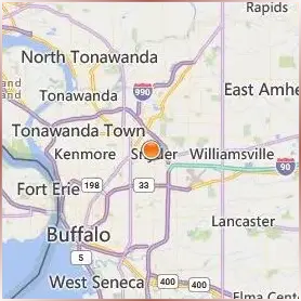 Daemen College Location Map Daemen College Location Map