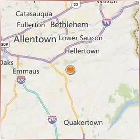 DeSales University Location Map DeSales University Location Map