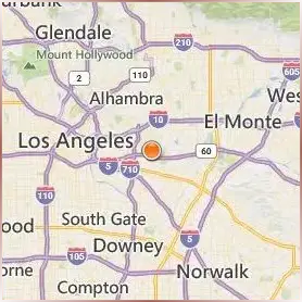 East Los Angeles College Location Map
