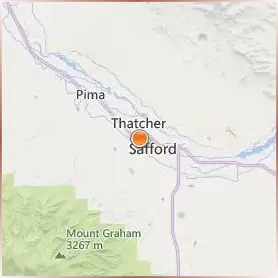 Eastern Arizona College Location Map Eastern Arizona College Location Map