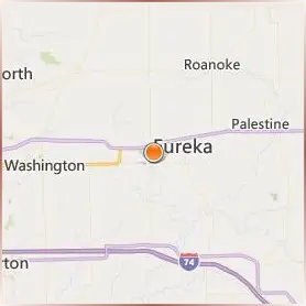 Eureka College Location Map Eureka College Location Map