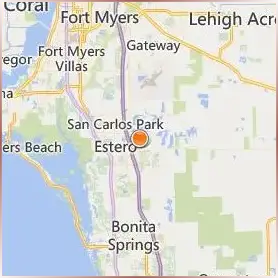 Florida Gulf Coast University Location Map