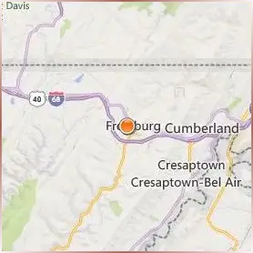 Frostburg State University Location Map Frostburg State University Location Map