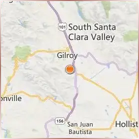 Gavilan College Location Map Gavilan College Location Map