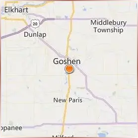 Goshen College Location Map Goshen College Location Map