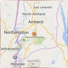Hampshire College Location Map Hampshire College Location Map