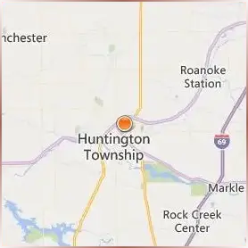 Huntington University Location Map Huntington University Location Map
