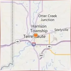 Indiana State University Location Map Indiana State University Location Map