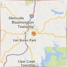 Indiana University Bloomington Location Map Indiana University Bloomington Location Map
