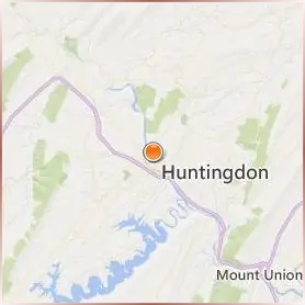 Juniata College Location Map Juniata College Location Map