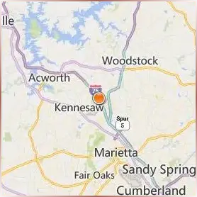 Kennesaw State University Location Map Kennesaw State University Location Map