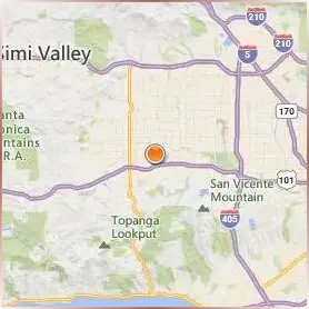 Los Angeles Pierce College Location Map Los Angeles Pierce College Location Map
