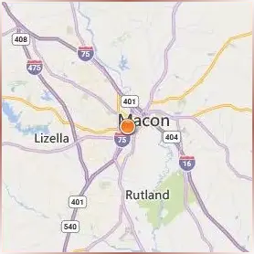 Mercer University Location Map Mercer University Location Map