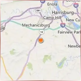 Messiah College Location Map Messiah College Location Map