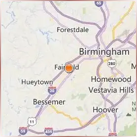 Miles College Location Map Miles College Location Map