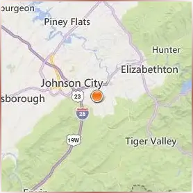 Milligan College Location Map Milligan College Location Map