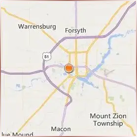 Millikin University Location Map Millikin University Location Map
