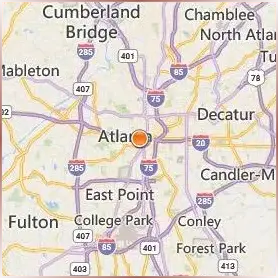 Morehouse College Location Map Morehouse College Location Map
