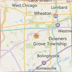 North Central College Location Map North Central College Location Map