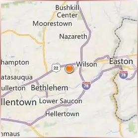 Northampton County Area Community College Location Map Northampton County Area Community College Location Map