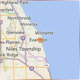 Northwestern University Location Map Northwestern University Location Map