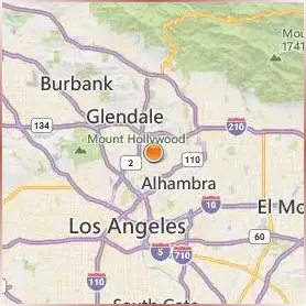 Occidental College Location Map Occidental College Location Map