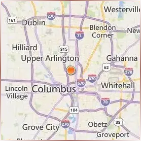 Ohio State University Location Map Ohio State University Location Map