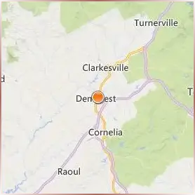 Piedmont College Location Map Piedmont College Location Map