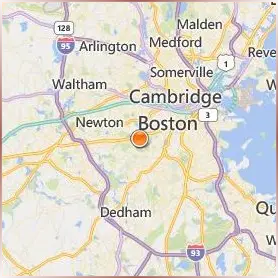 Pine Manor College Location Map Pine Manor College Location Map
