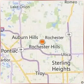 Rochester College Location Map Rochester College Location Map