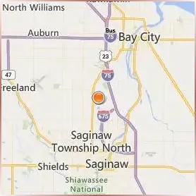 Saginaw Valley State University Location Map Saginaw Valley State University Location Map