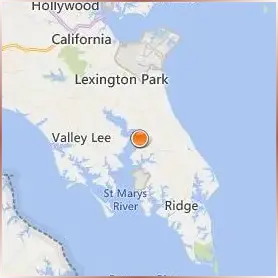 St Mary's College of Maryland Location Map St Mary's College of Maryland Location Map