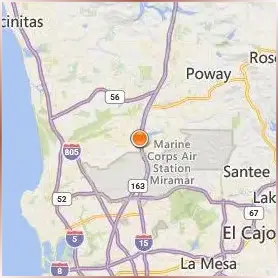 San Diego Miramar College Location Map San Diego Miramar College Location Map