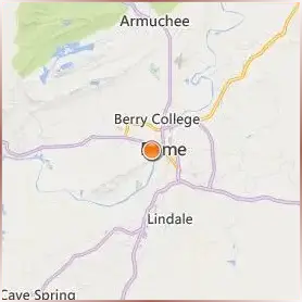 Shorter University Location Map Shorter University Location Map