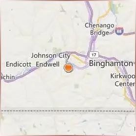 SUNY at Binghamton Location Map SUNY at Binghamton Location Map