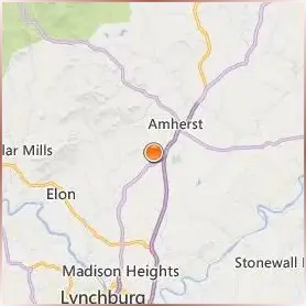Sweet Briar College Location Map Sweet Briar College Location Map